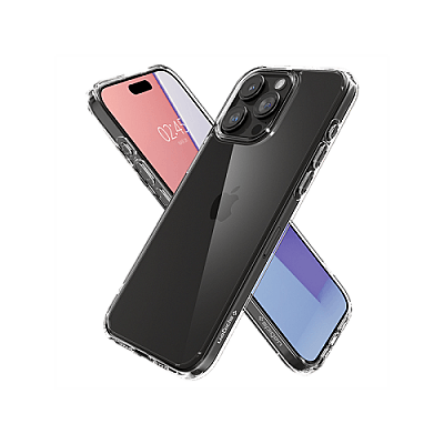 Spigen Hybrid Crystal Case for iPhone 15 Pro - Clear