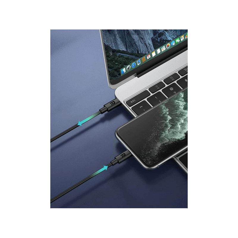RavPower 60W USB-C to USB-C Cable 1M - Black