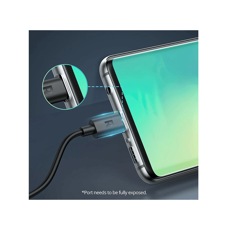 RavPower 60W USB-C to USB-C Cable 1M - Black