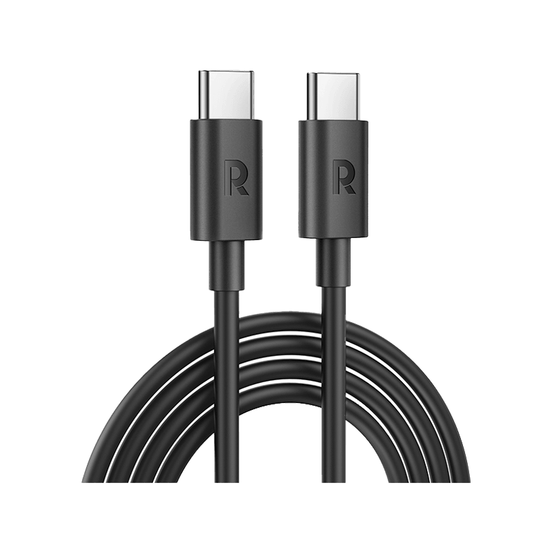 RavPower 60W USB-C to USB-C Cable 2M - Black