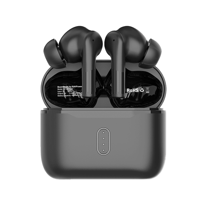 RavPower BoomBeats Earbuds - Black