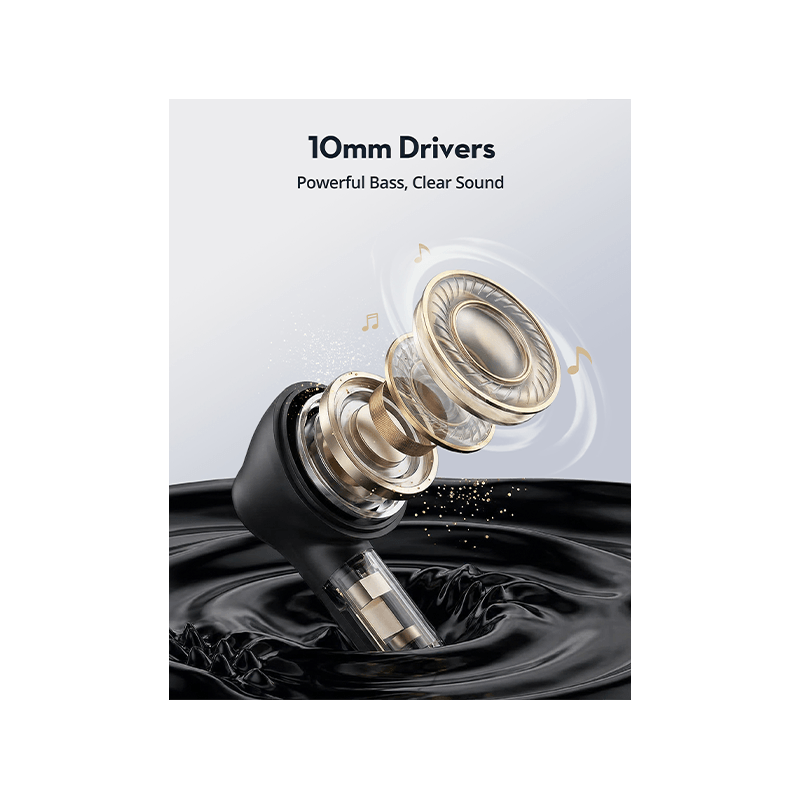 RavPower BoomBeats Earbuds - Black
