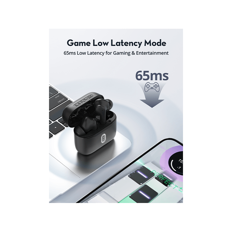 RavPower BoomBeats Earbuds - Black