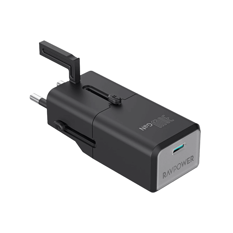 RavPower Nano 30W TravelAdapter - Black