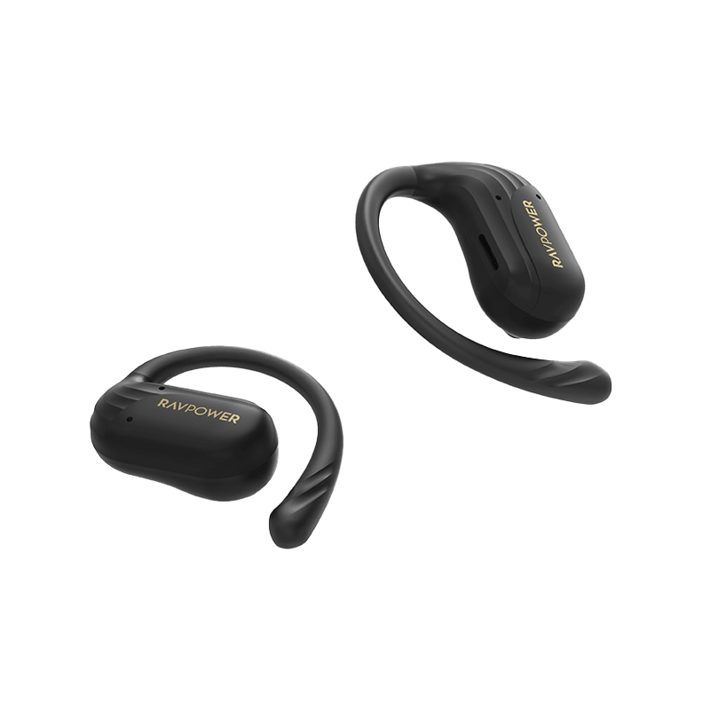 RavPower Open-Ear True Wireless Earbuds - Black