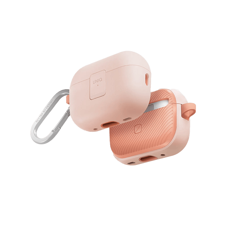 Uniq Clyde Lock Case for Airpods Pro 2 - Light Pink / Crepe Pink
