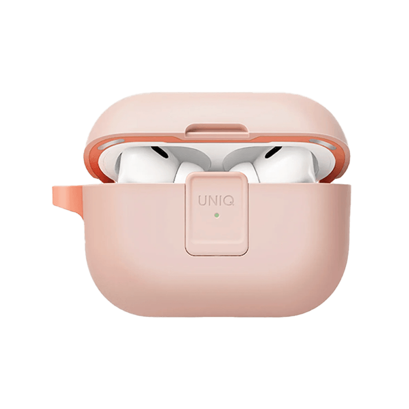 Uniq Clyde Lock Case for Airpods Pro 2 - Light Pink / Crepe Pink