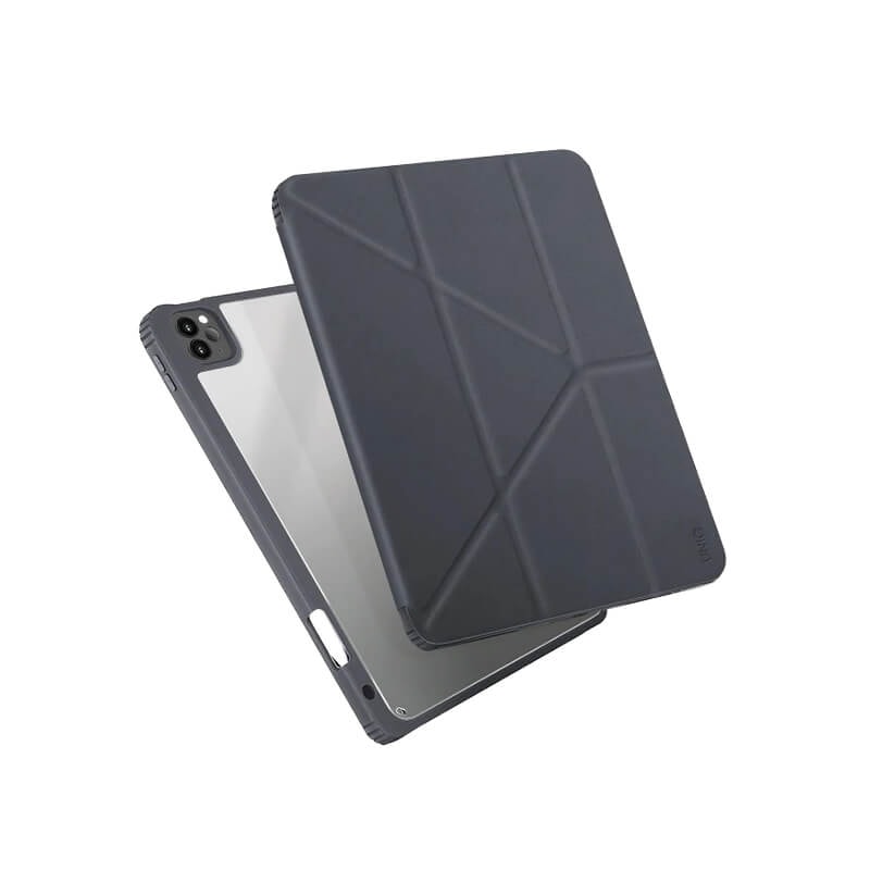 Uniq Moven AntiMicrobial Case for iPad Pro 12.9" (2021) - Charcoal Grey