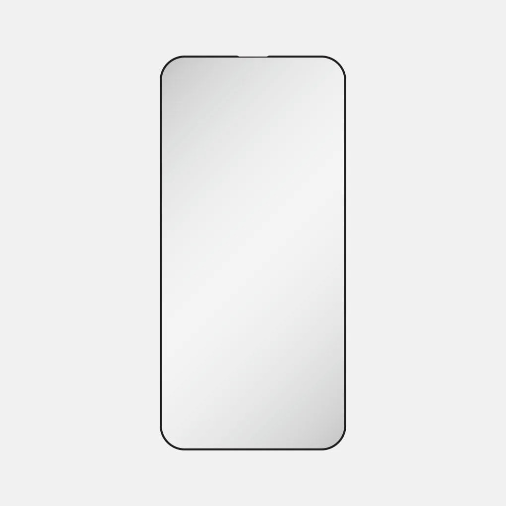 BodyGuardz PRTX Shatterproof Synthetic Glass Screen Protector for iPhone 13 / 13 Pro - Clear