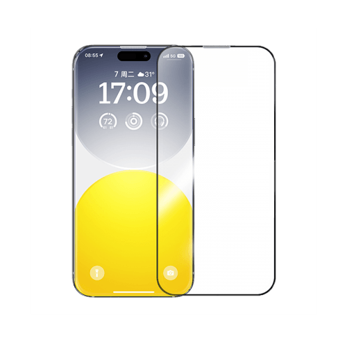 Baseus Diamond Series Full Coverage Glass Screen Protector for iPhone 15 Plus - Clear