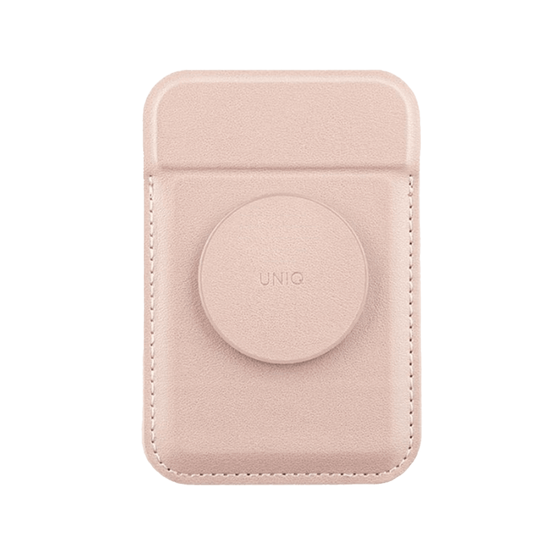 Uniq Flixa Magnetic Pop-Out Card Holder With Grip-Stand - Blush Pink
