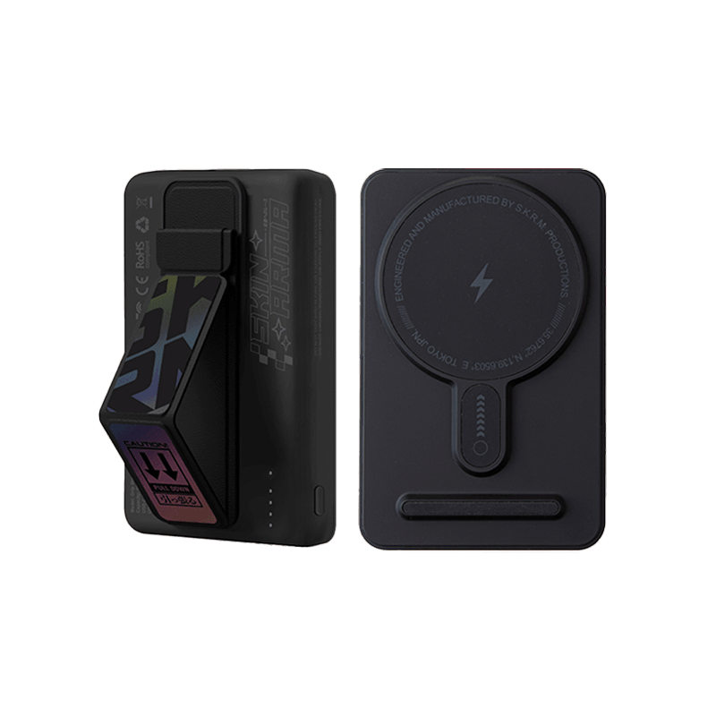 SkinArma Kira Kobai USB-C PD 20W 10000mAh MagSafe Power Bank - Black