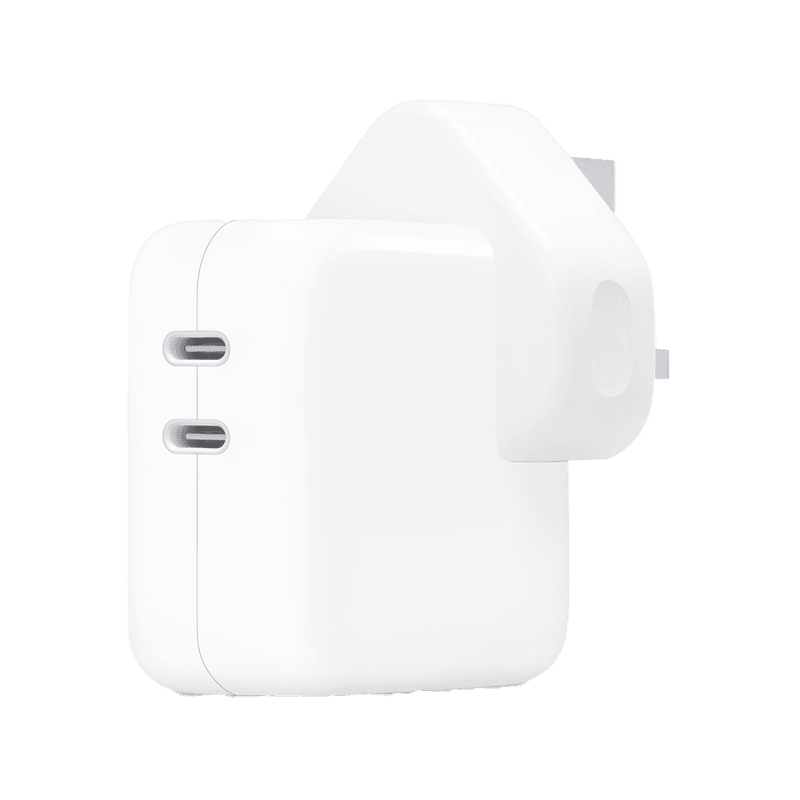 Apple USB-C Dual Port 35W Power Adapter - White