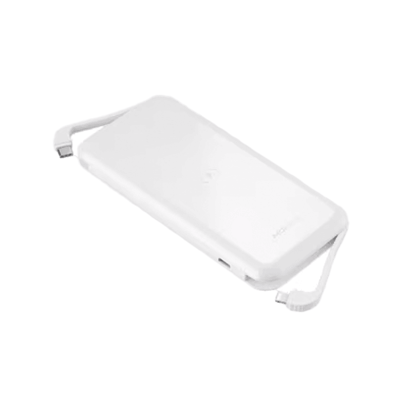 Momax Q.Power One Dual Wireless External Battery Pack 10000mAh - White