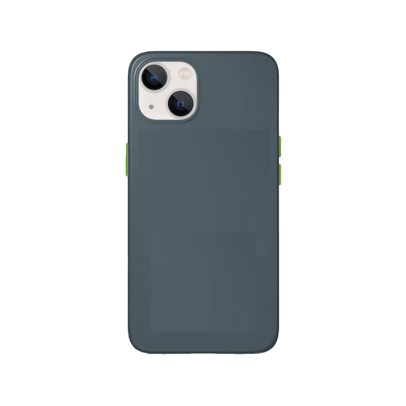 Goui Magnetic Case With Magnetic Bars for iPhone 13 + Magnetic Strap - Steel Grey