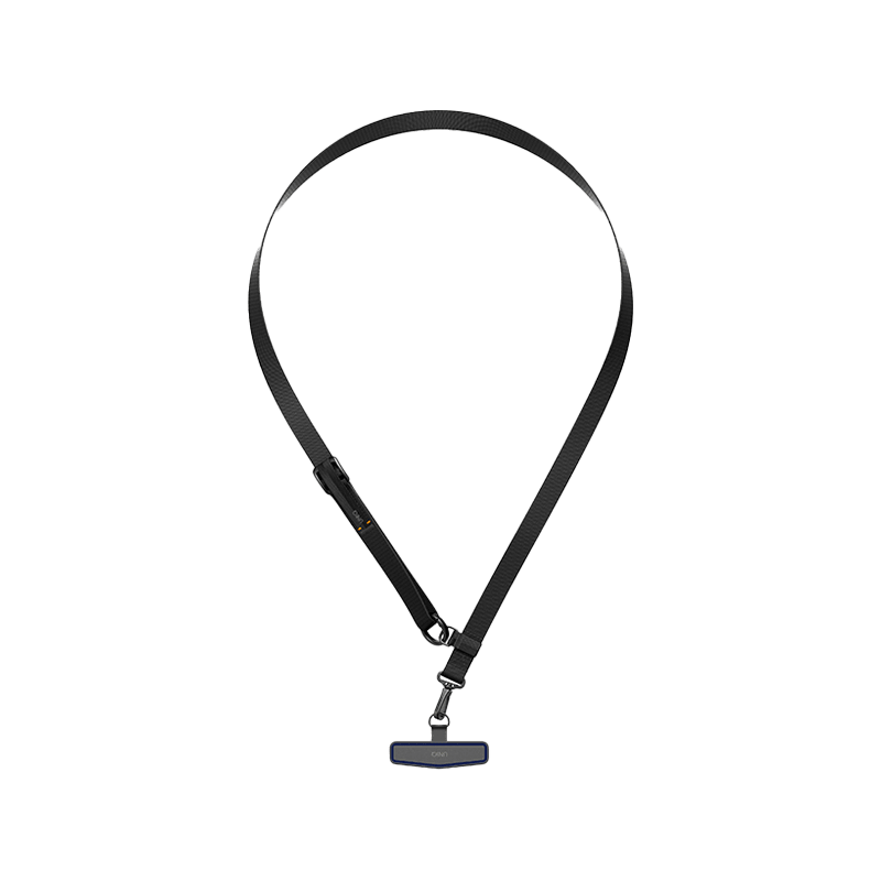 Uniq Vista Flex 2 in 1 Lanyard and Hand Strap - Black / Deep Blue