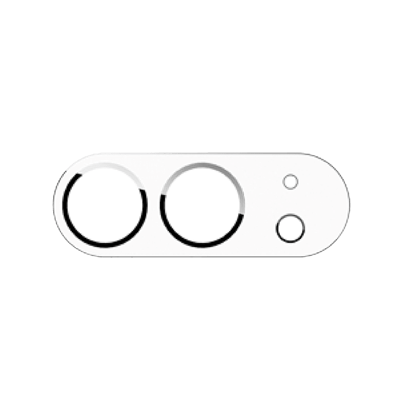 Smart Premium Ultraguard Camera Lens Protector for iPhone Duo - Clear