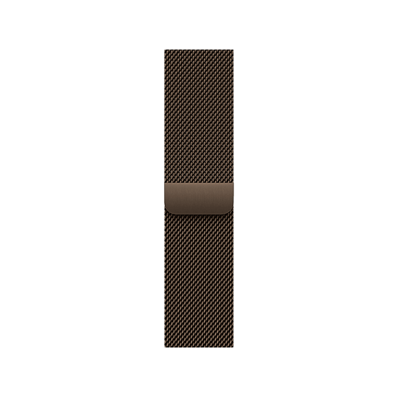 Apple Watch Series 12 GPS 46mm Dark Bronze Aluminium Case with Dark Bronze Milanese Loop - M/L