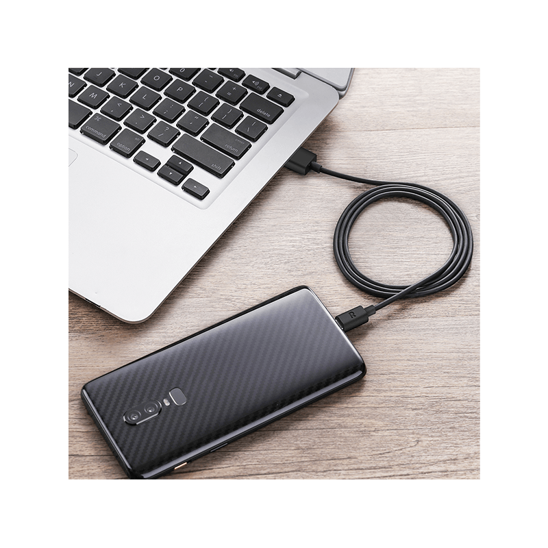 RavPower USB-A to USB-C Cable 1m - Black