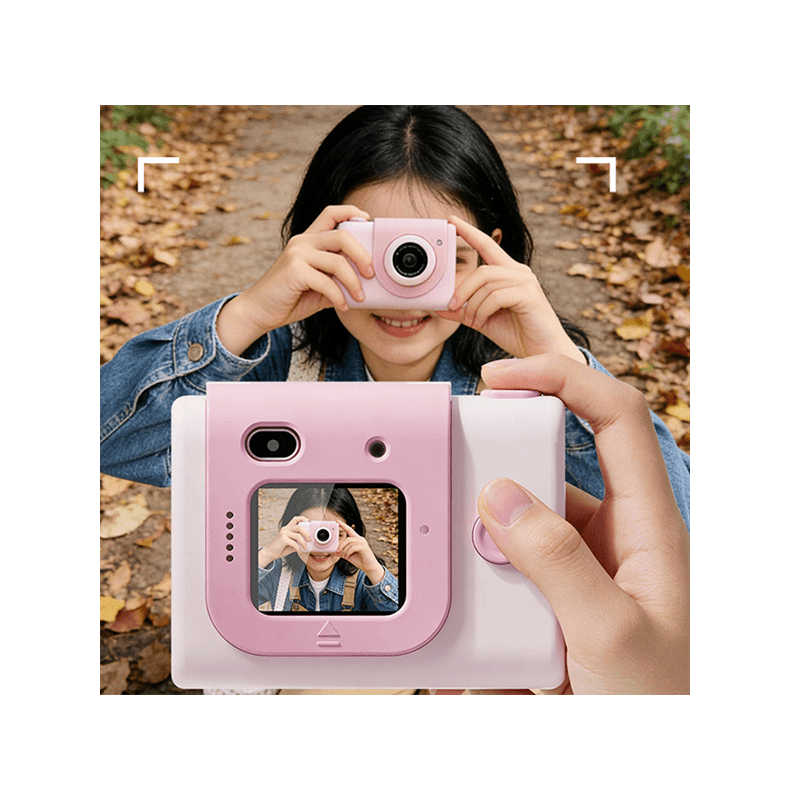 My Cam 3-In-1 Kids Smart Watch Camera Set - Pink