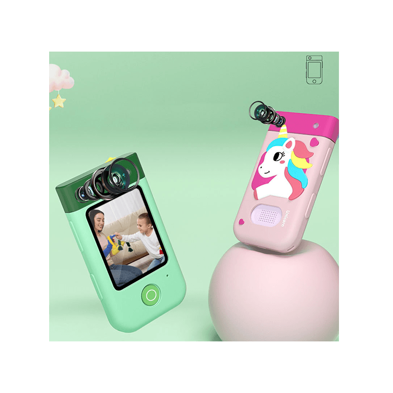 My Cam Kids Camera Phone With Touchscreen - Pink Unicorn