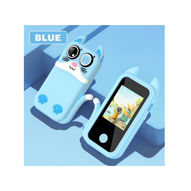 My Cam Kids Camera Phone With Touchscreen - Blue Cat