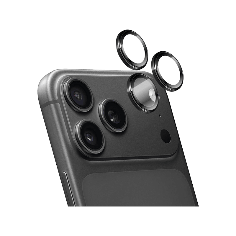 Torrii BodyGlass Camera Lens Protector With Aluminium Ring for iPhone 18 Pro & 18 Pro Max - Black