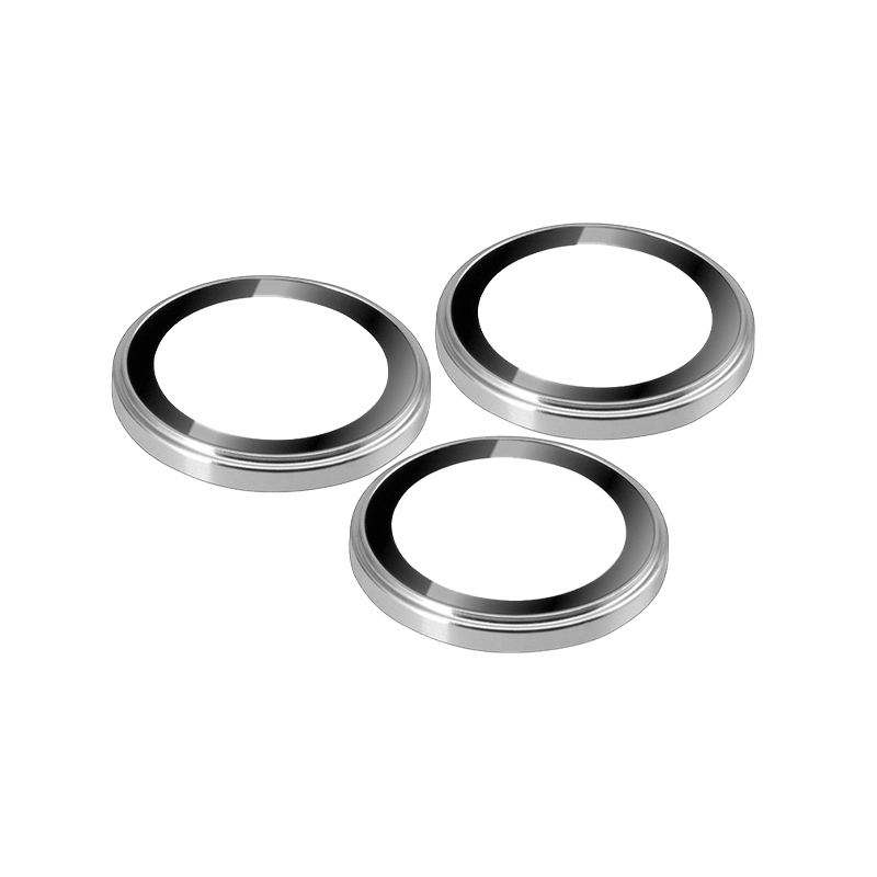 Torrii BodyGlass Camera Lens Protector With Aluminium Ring for iPhone 18 Pro & 18 Pro Max - Silver