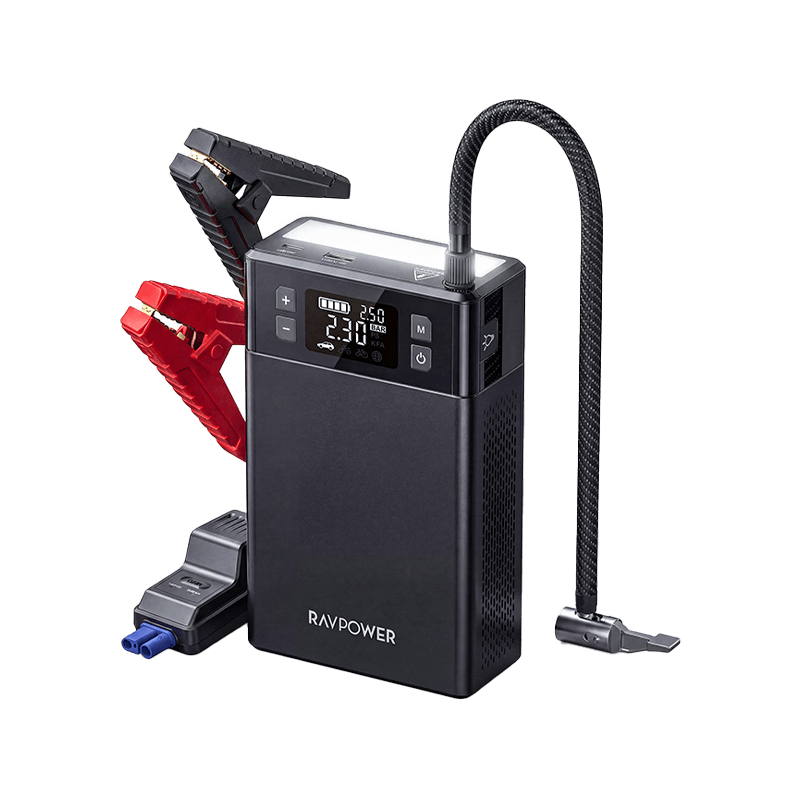RavPower 10000mAh 32Wh Car Jump Starter - Black