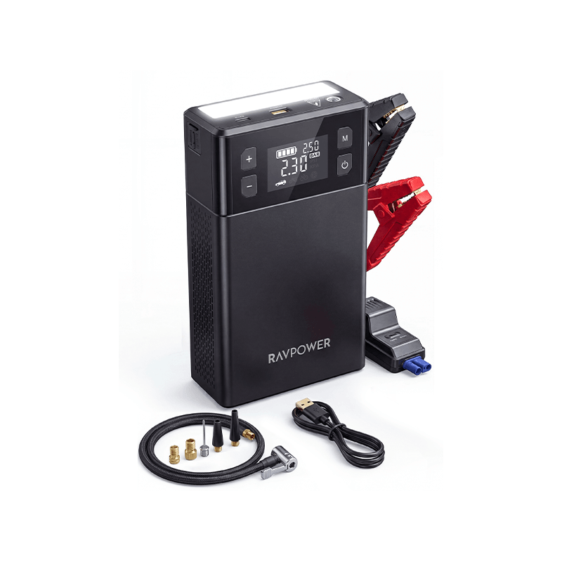 RavPower 10000mAh 32Wh Car Jump Starter - Black