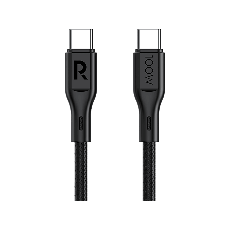 RavPower 100W USB-C to USB-C Cable 1m - Black