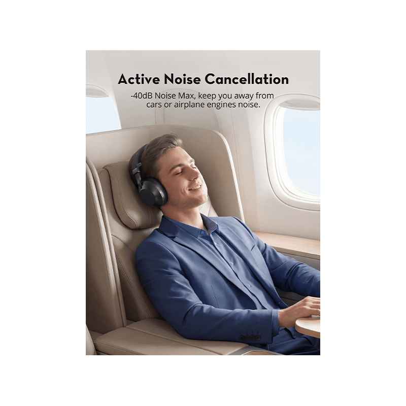 RavPower Spatial Audio Headphone - Black