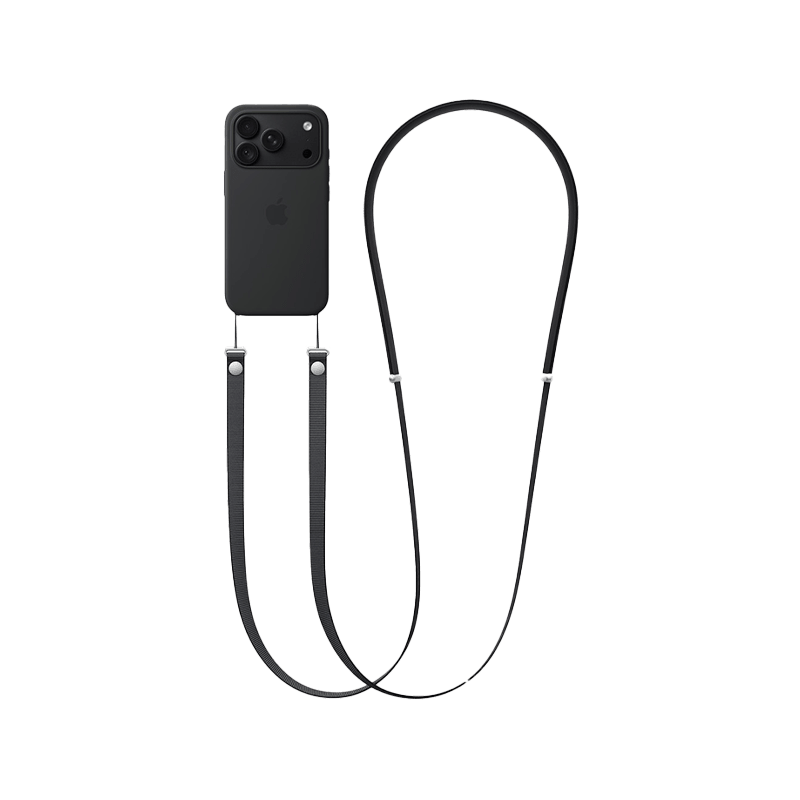Apple Crossbody Strap - Black