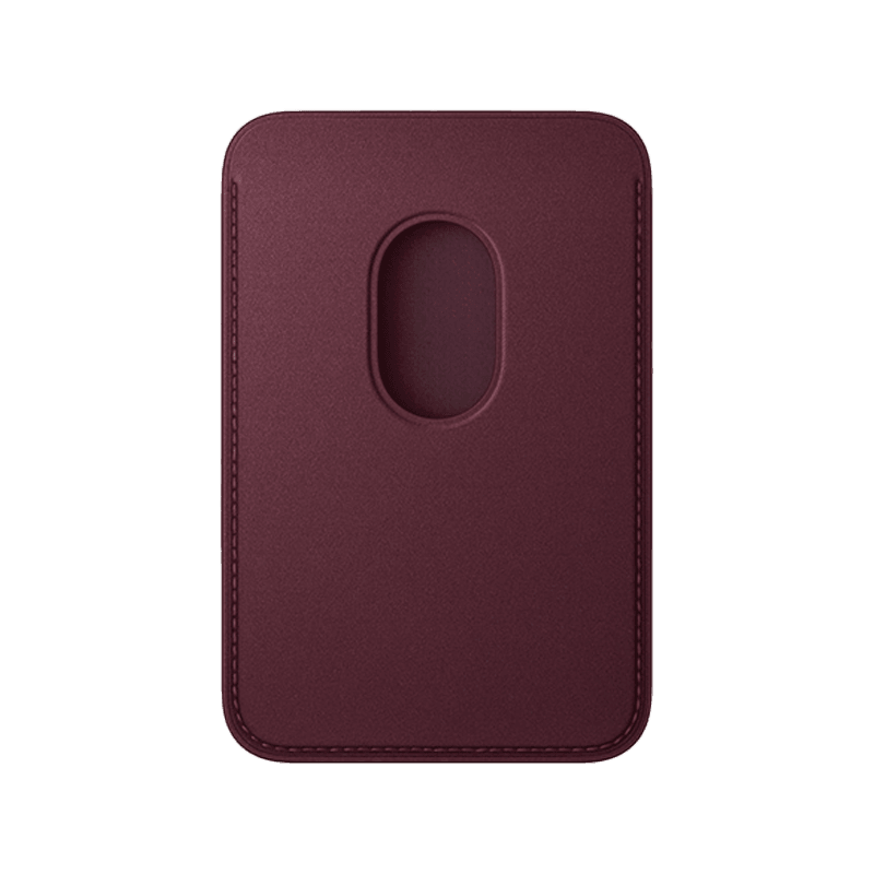 Apple FineWoven Wallet With MagSafe - Burgundy