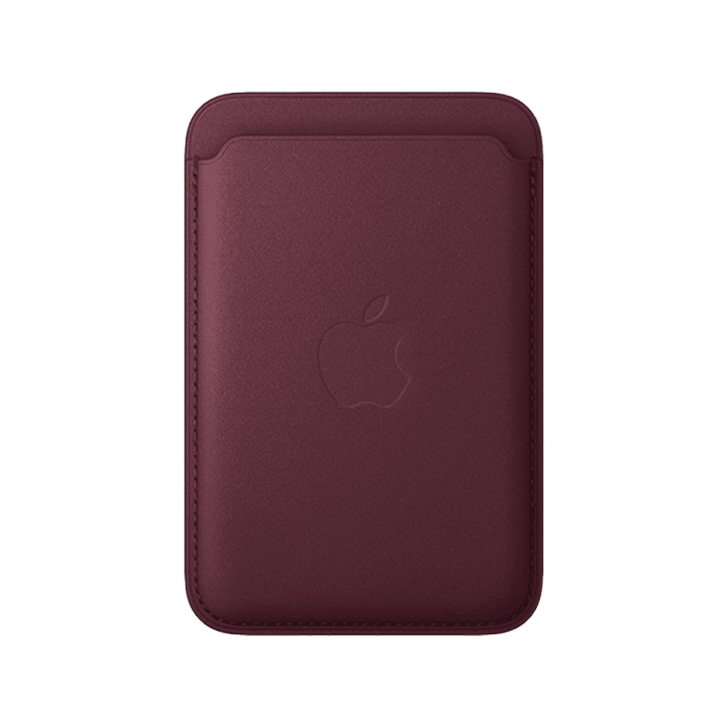 Apple FineWoven Wallet With MagSafe - Burgundy