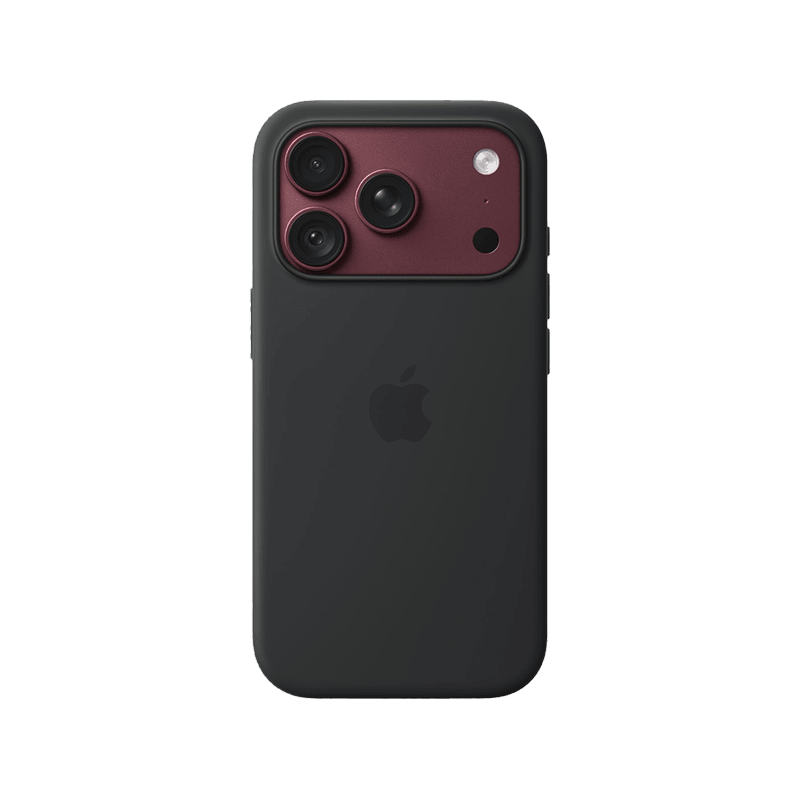 Apple Silicone Case With MagSafe for iPhone 18 Pro Max - Black
