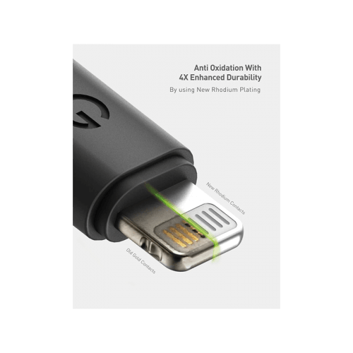 Energea Nyloflex USB-A to Lightning Cable 1.5M - White