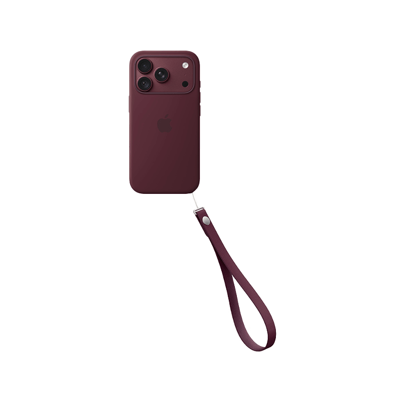 Apple Wrist Strap - Burgundy