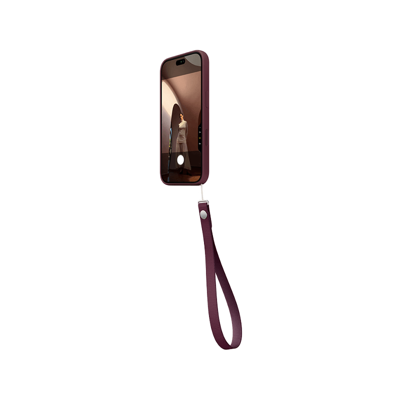 Apple Wrist Strap - Burgundy