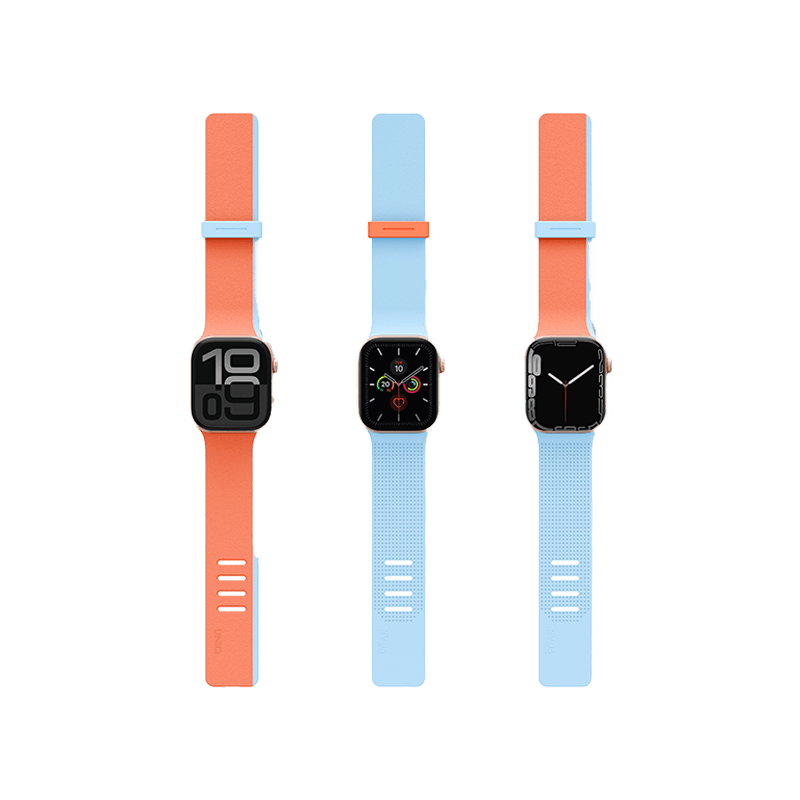 Uniq Revix IV Reversible Magnetic Strap For Apple Watch 42/41/40mm - Terra Tone/Blue Surge