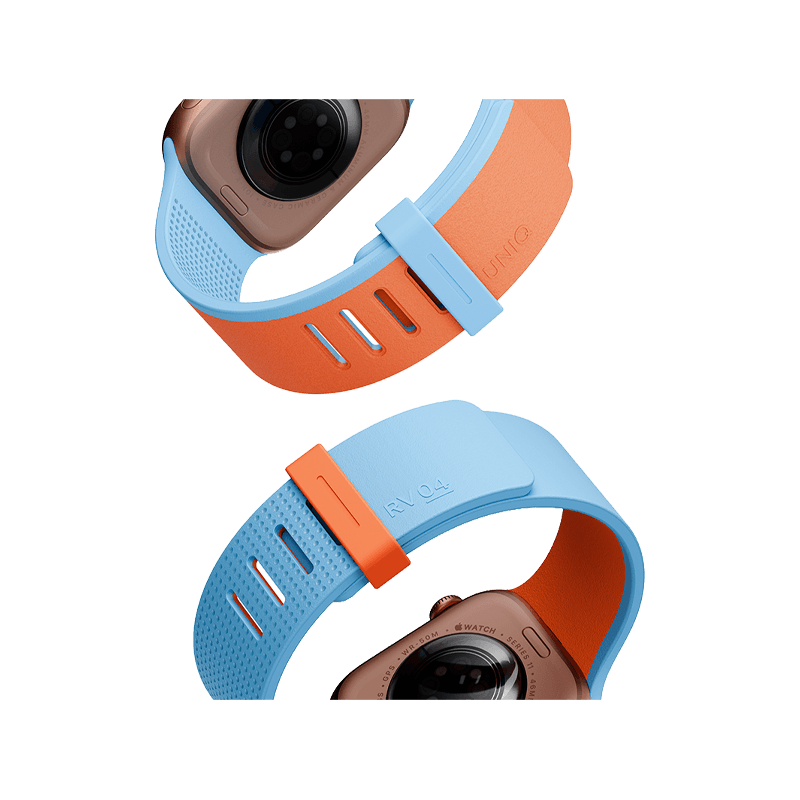 Uniq Revix IV Reversible Magnetic Strap For Apple Watch 42/41/40mm - Terra Tone/Blue Surge
