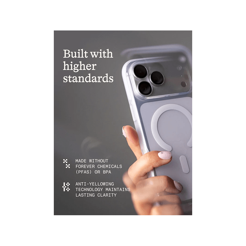 BodyGuardz Accent MagSafe Clear Case for iPhone 18 Pro Max
