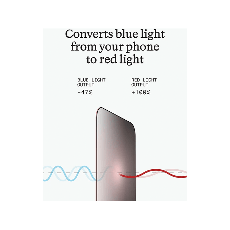 BodyGuardz Red Light Converter Privacy Glass Screen Protector for iPhone 18 Pro