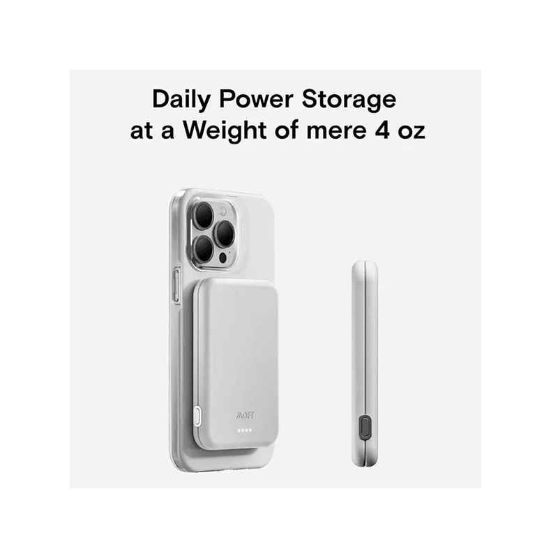 Moft MagSafe Power Bank With Snap Stand - Misty Cove