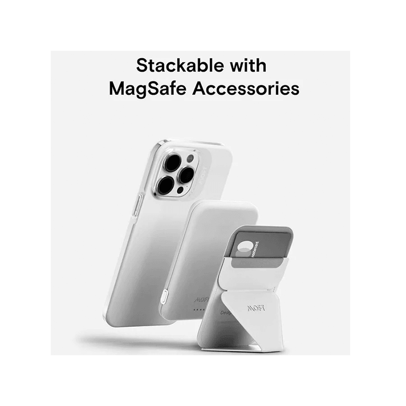 Moft MagSafe Power Bank With Snap Stand - Misty Cove