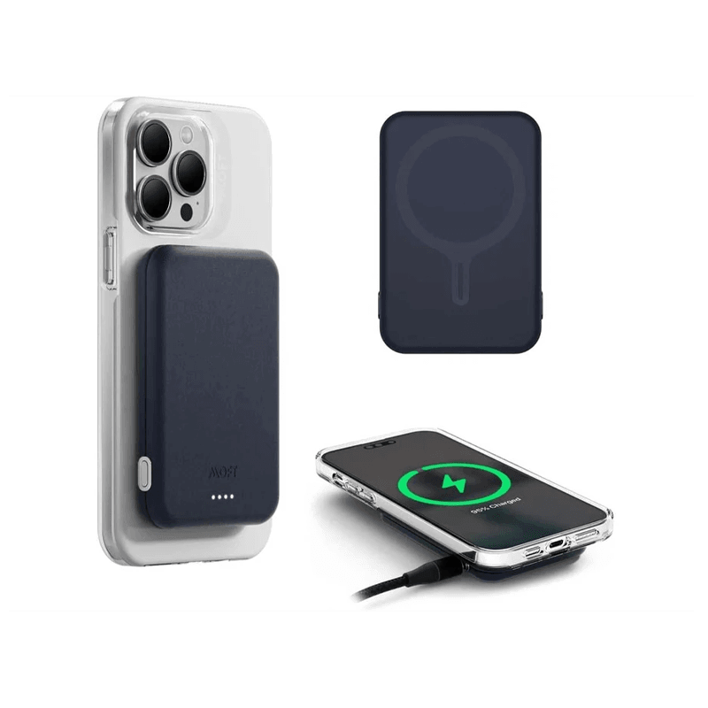Moft MagSafe 3400mAh Power Bank - Navy Blue