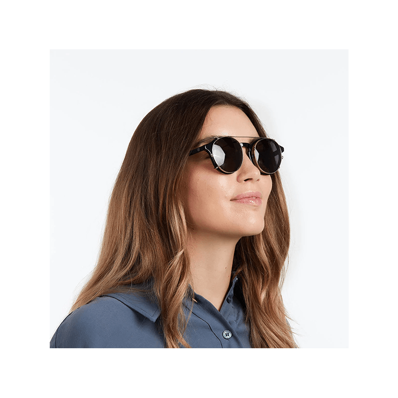 Barner Shoreditch Man Clip-On For Sun - Silver & Smoke