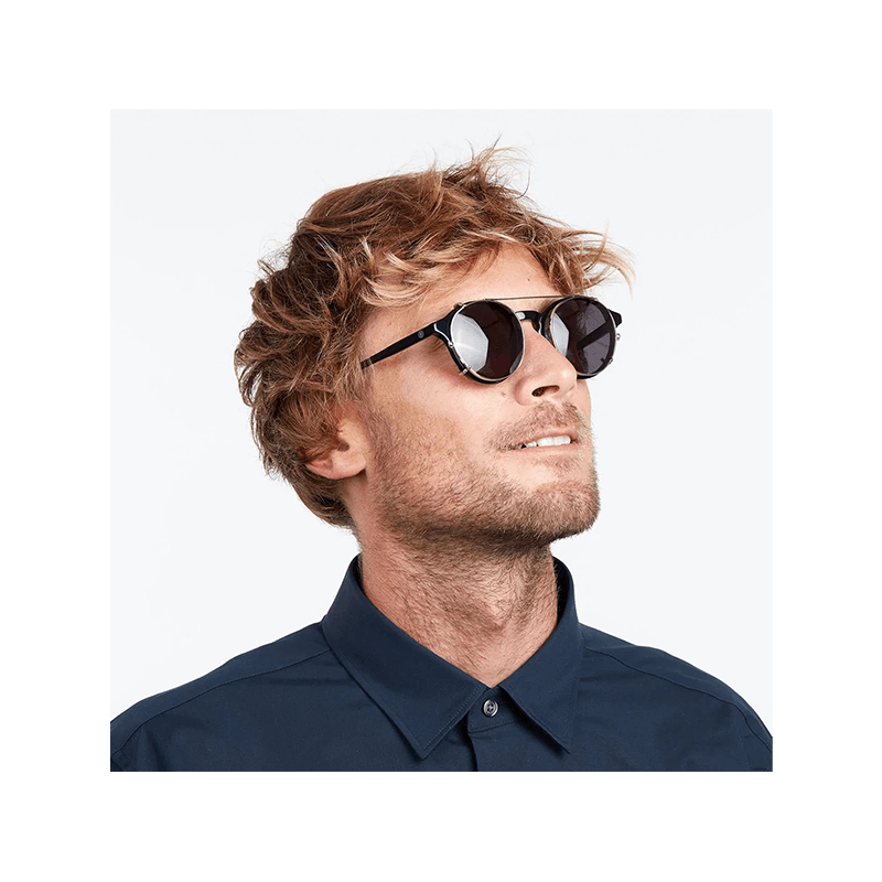 Barner Shoreditch Man Clip-On For Sun - Silver & Smoke