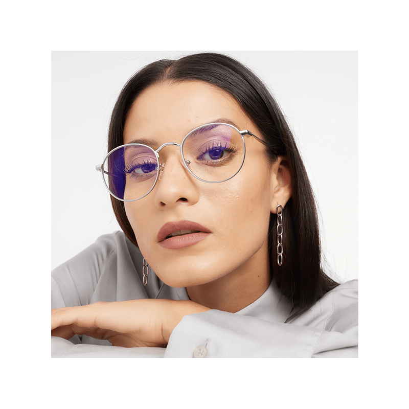 Barner Recoleta Man Screen Glasses - Silver Matte