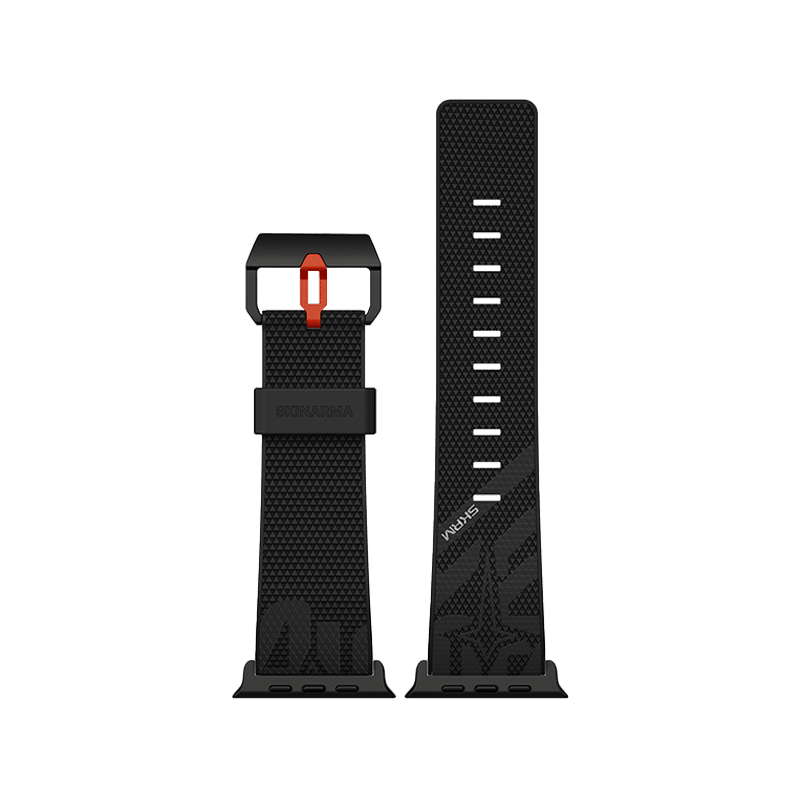 SkinArma Phantom Watch Strap for Apple Watch 49/46/45/44MM - Black